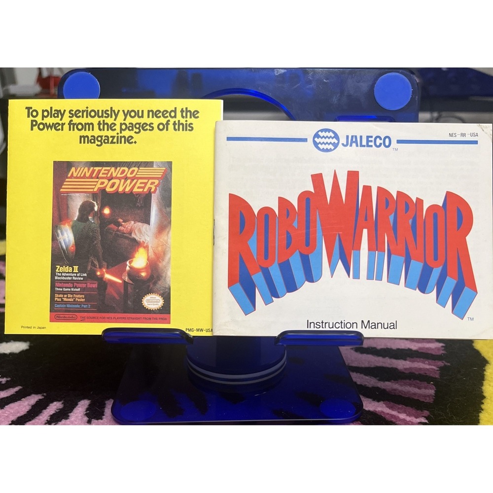 Robo Warrior (Nintendo NES) CIB Tested & Working w/ Manual And Registration Card - Picture 3 of 7